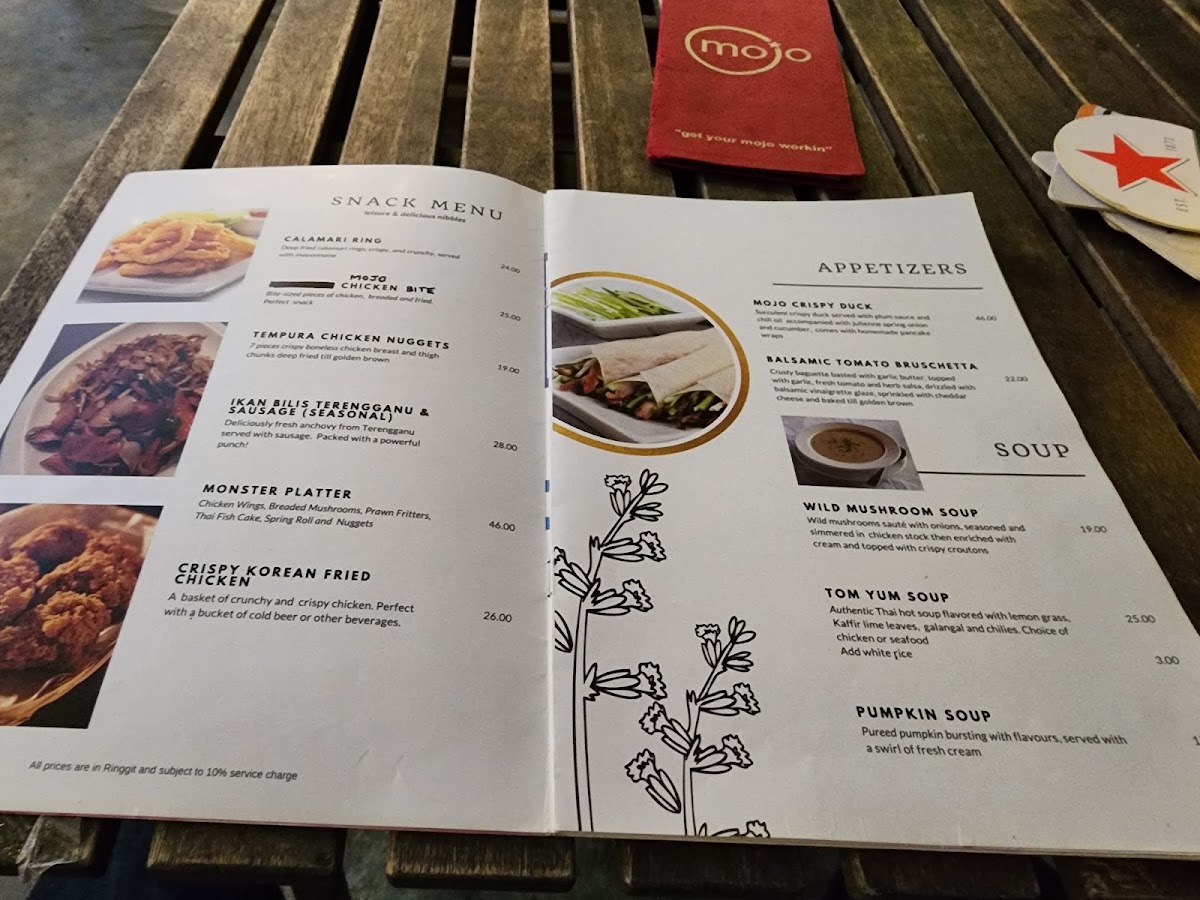 Mojo Restaurant & Bar KL Photo Menu 7
