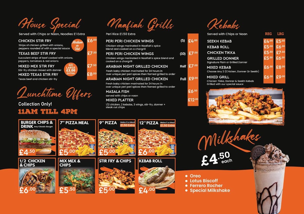 Paratha Day n Night Photo Menu 1