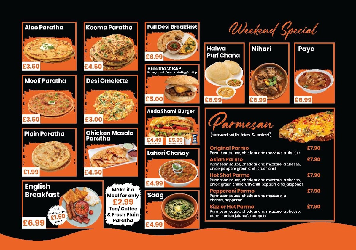 Paratha Day n Night Photo Menu 3