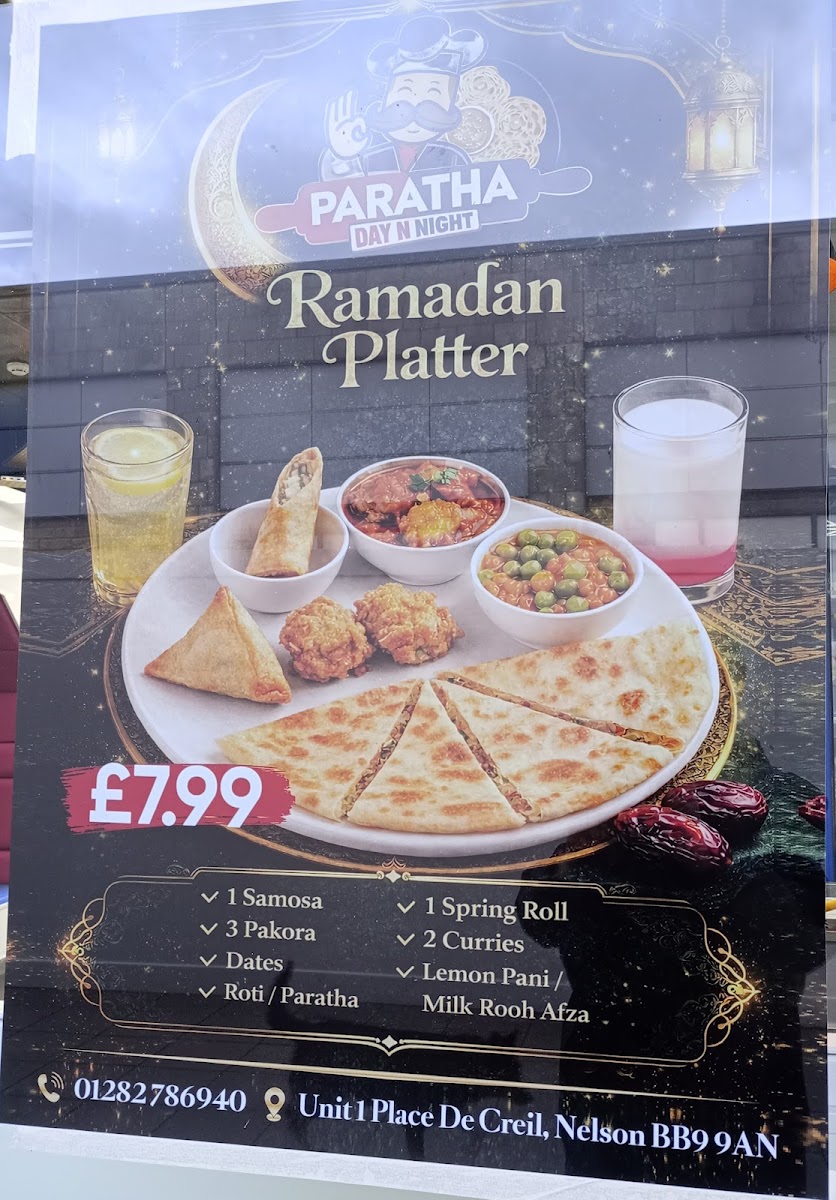 Paratha Day n Night Photo Menu 5