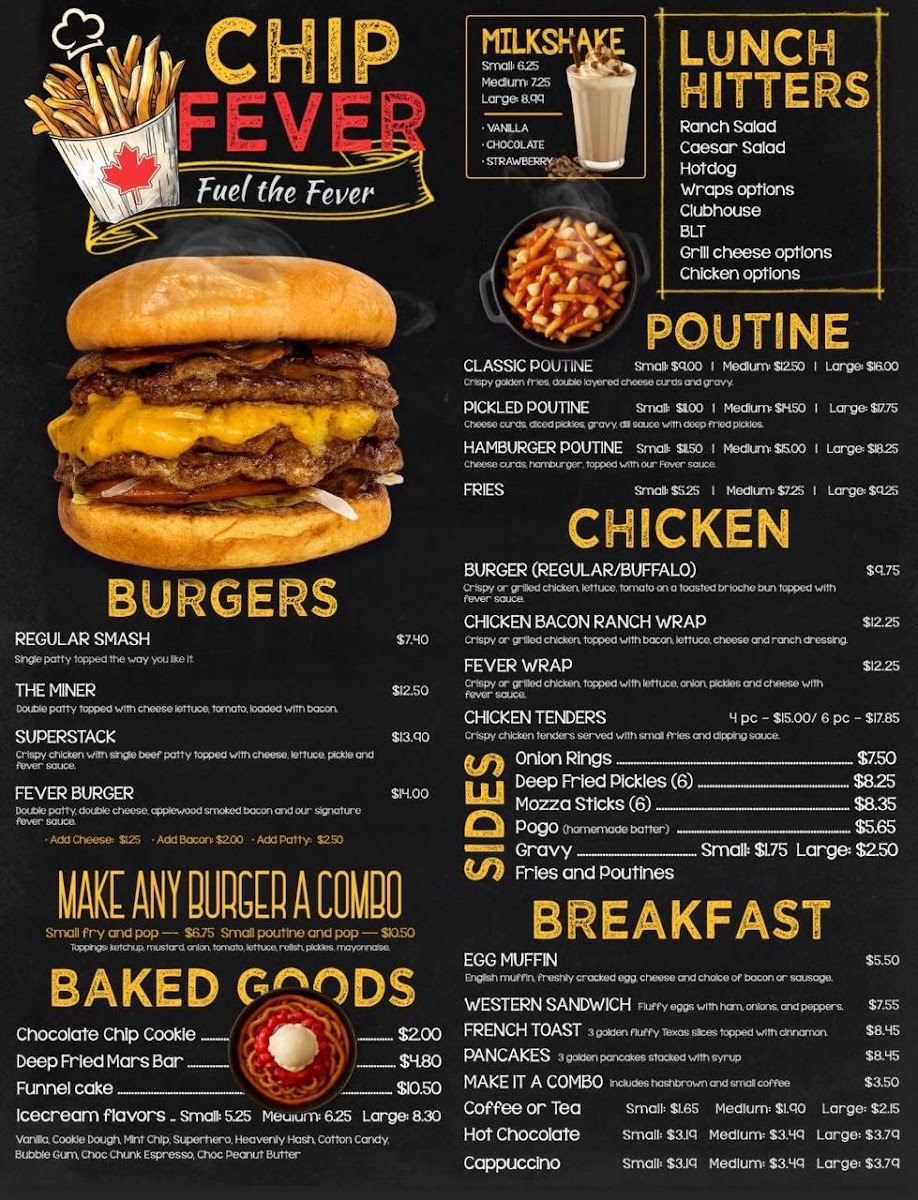 Chip Fever Photo Menu 1