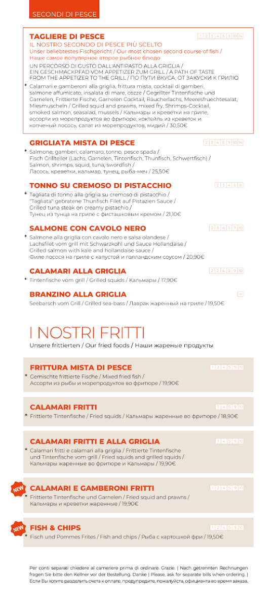 Atmosphera Ristorante Pizzeria | Caorle Photo Menu 3