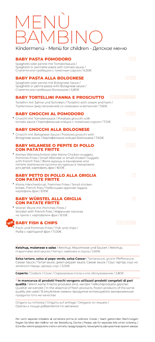 Atmosphera Ristorante Pizzeria | Caorle Photo Menu 5