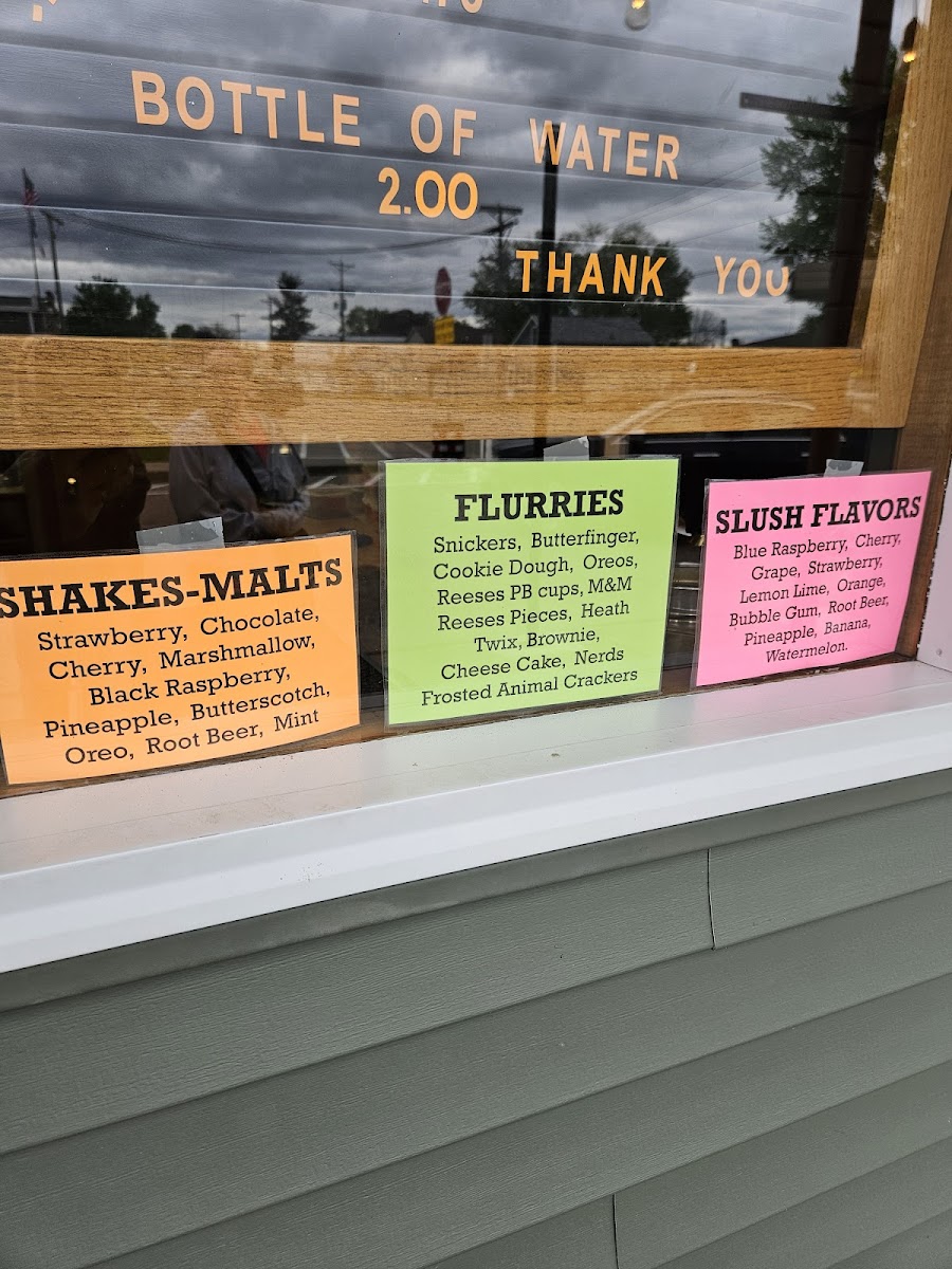Korner Stop Ice Cream Shop Photo Menu 4