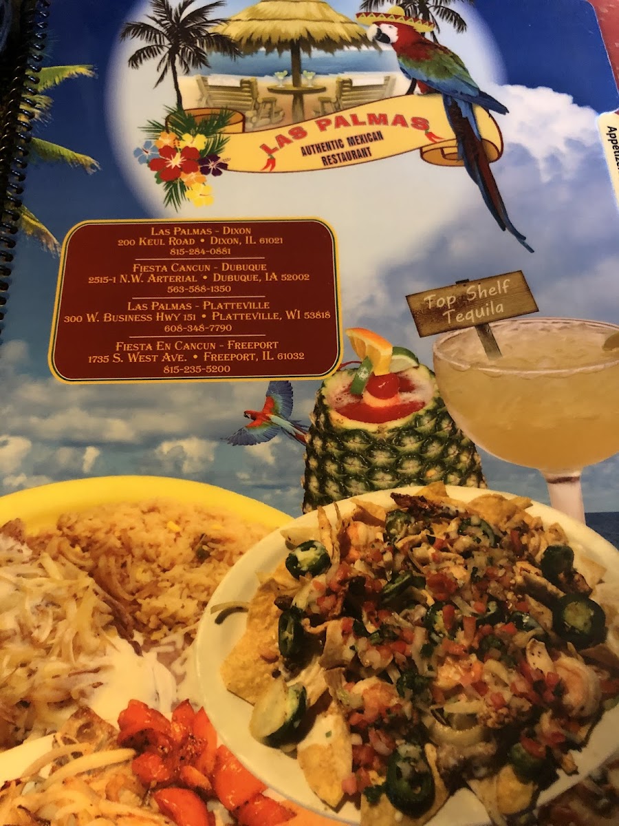 Las Palmas Photo Menu 3