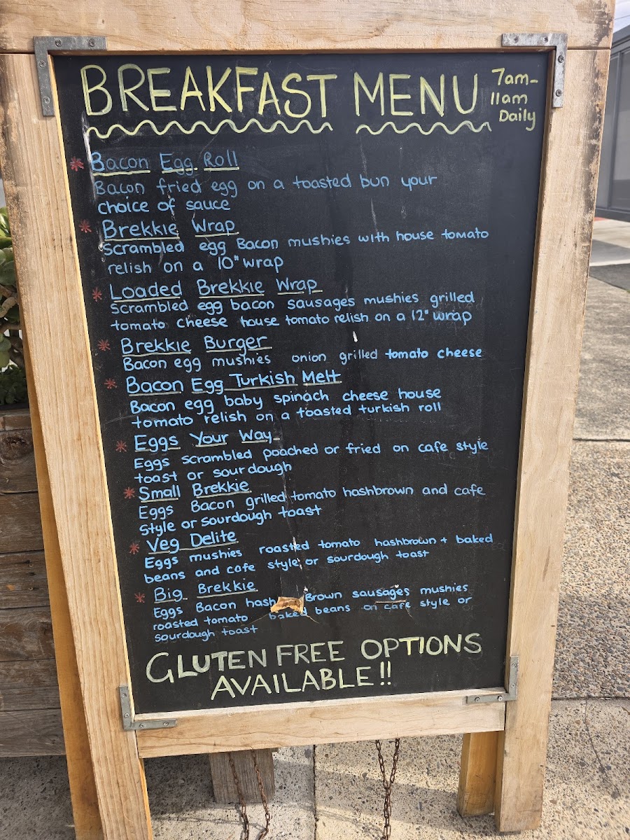 Fingal Bay Cafe & Take Away Photo Menu 1