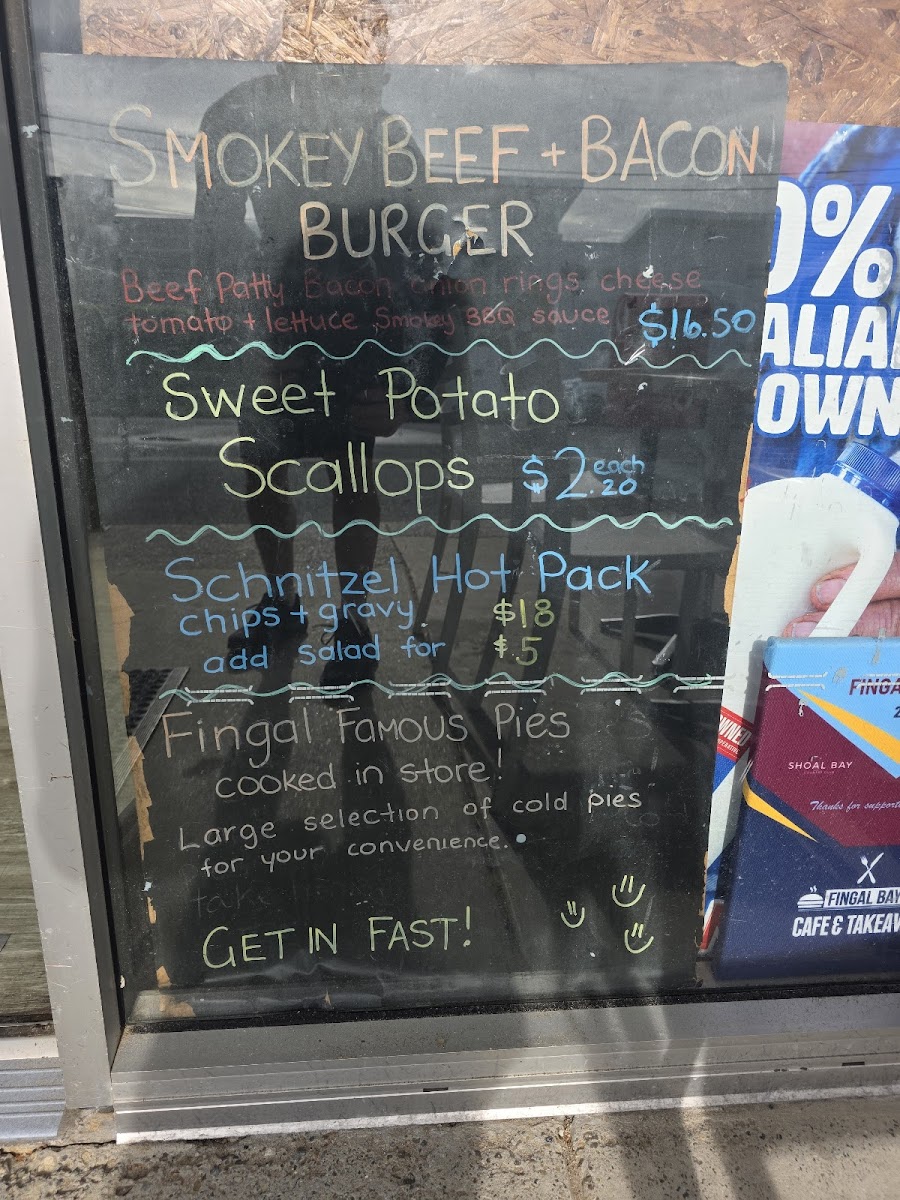 Fingal Bay Cafe & Take Away Photo Menu 4