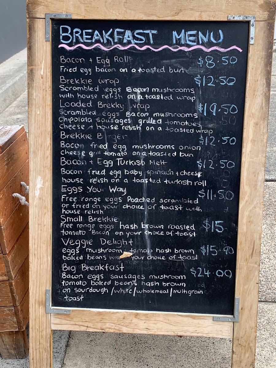 Fingal Bay Cafe & Take Away Photo Menu 5