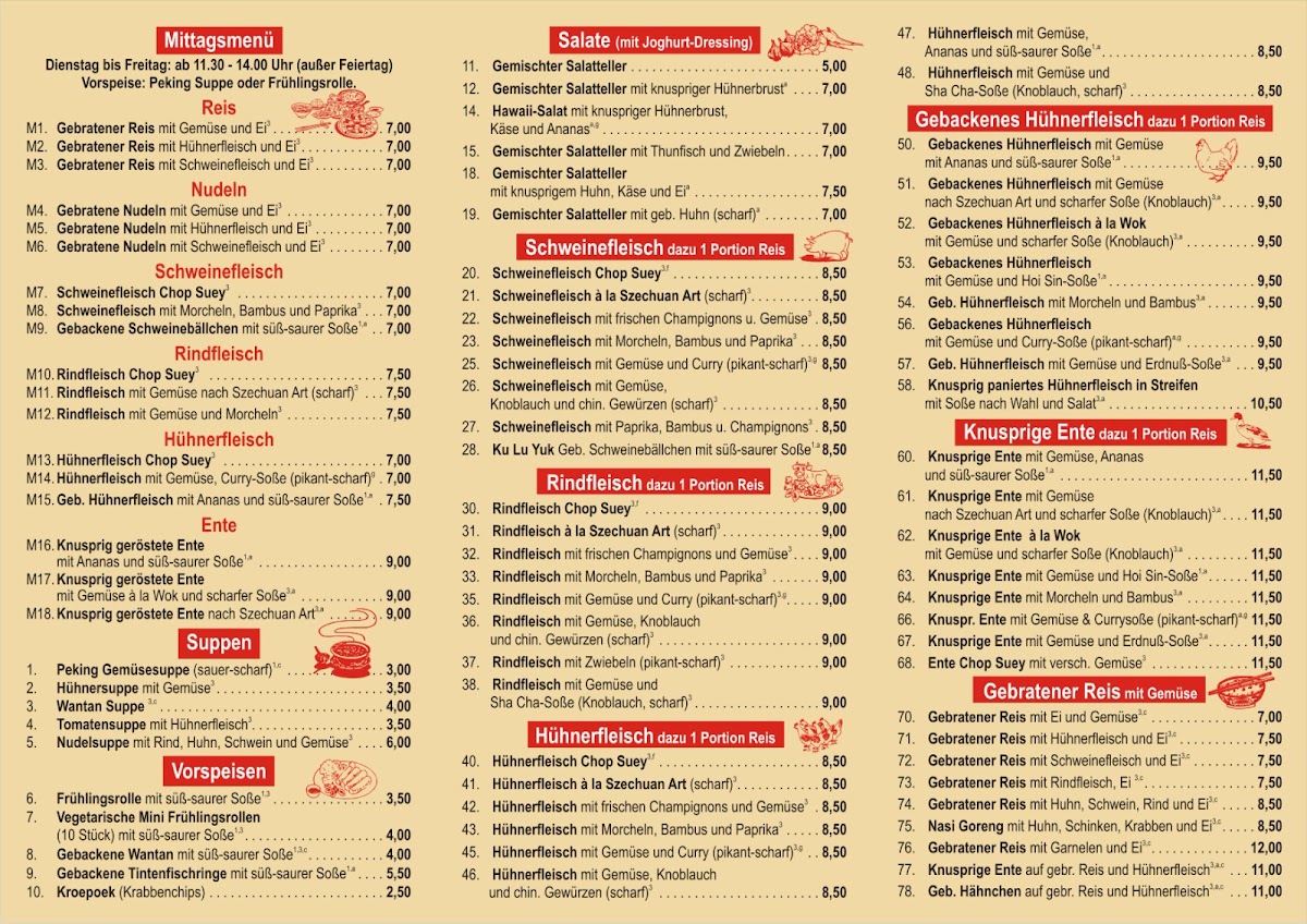 China Wok Imbiss Photo Menu 1