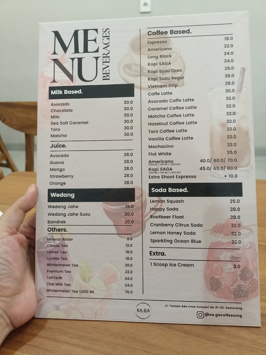 Saga Coffeeshop Photo Menu 4