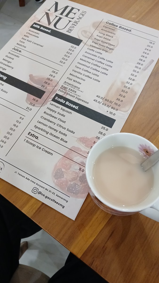 Saga Coffeeshop Photo Menu 5