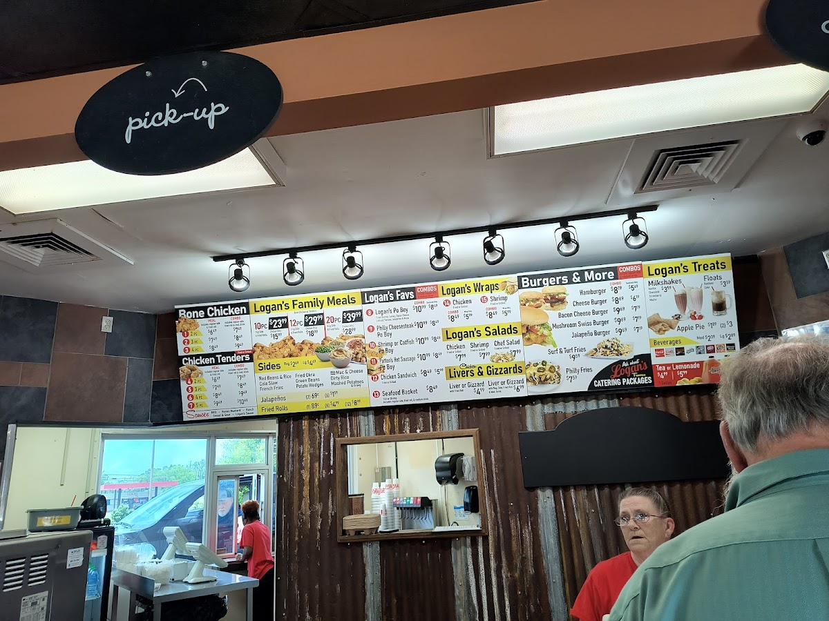 Logan's Famous Chicken and Tenders Photo Menu 3