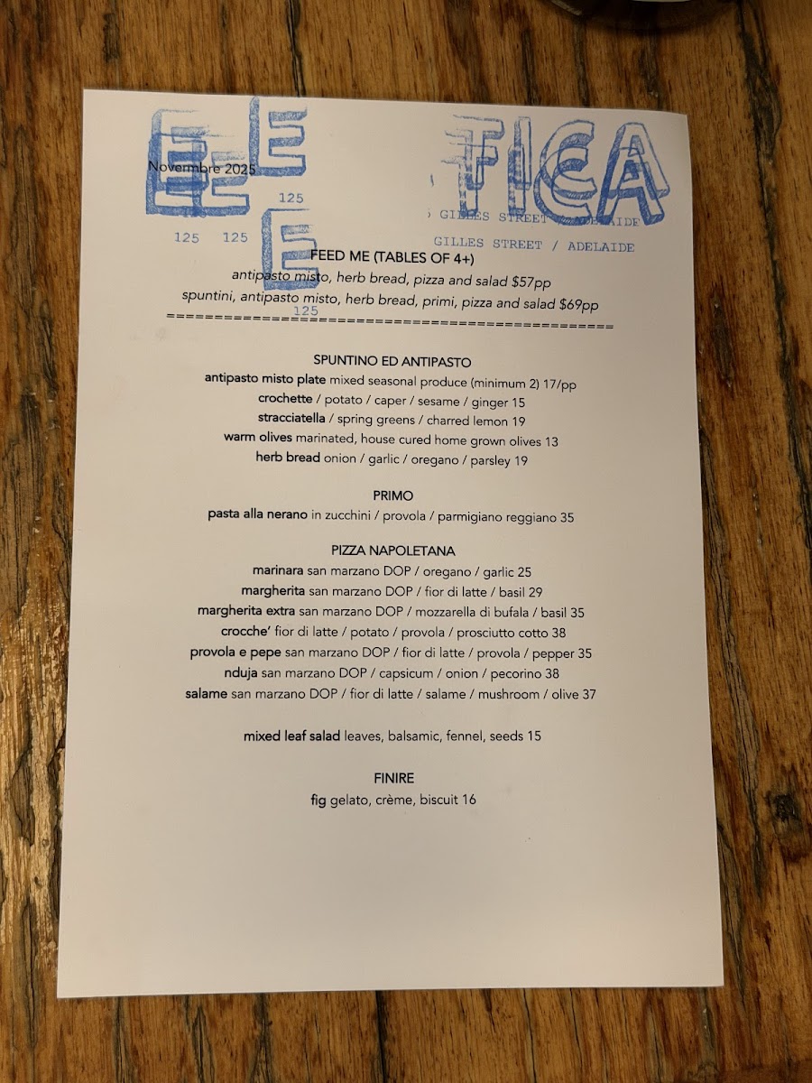 Etica Photo Menu 1