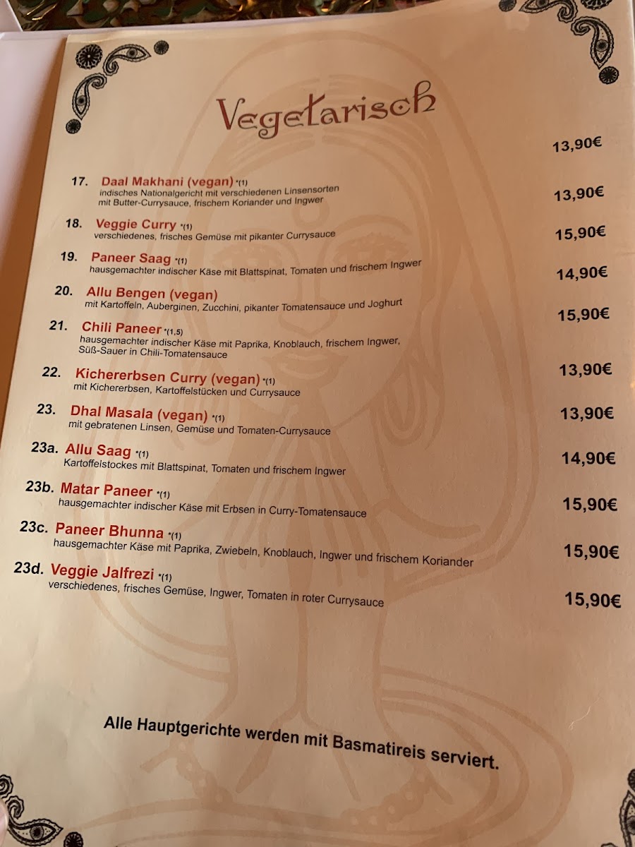 Mannat Indische Küche Photo Menu 5