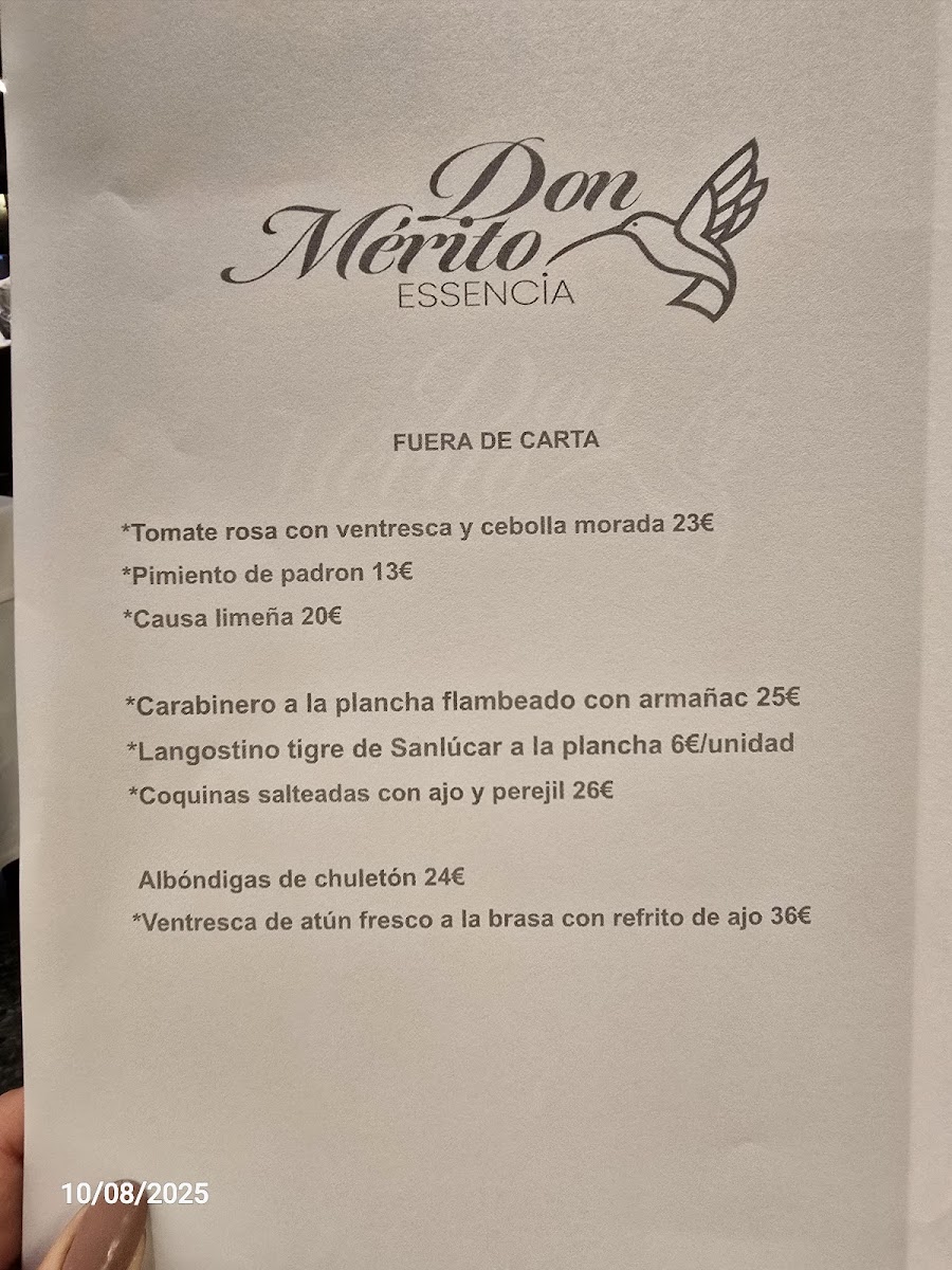 Restaurante Asador Essencia Photo Menu 2