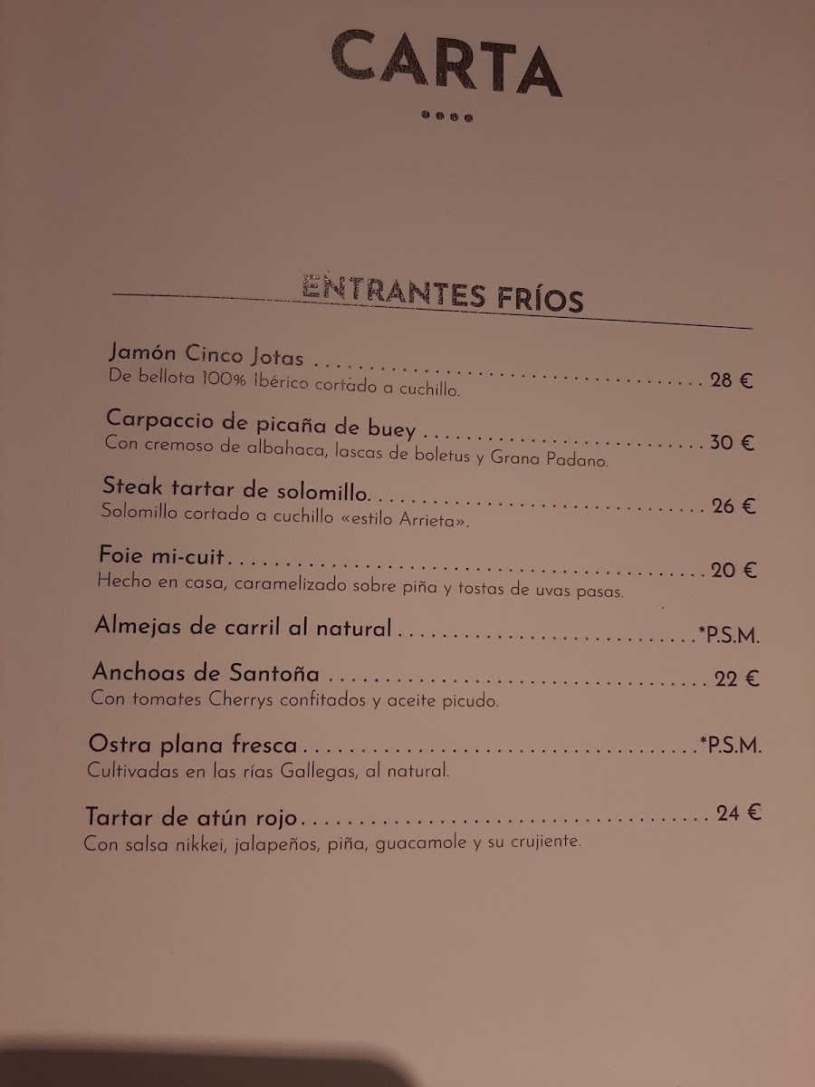 Restaurante Asador Essencia Photo Menu 9