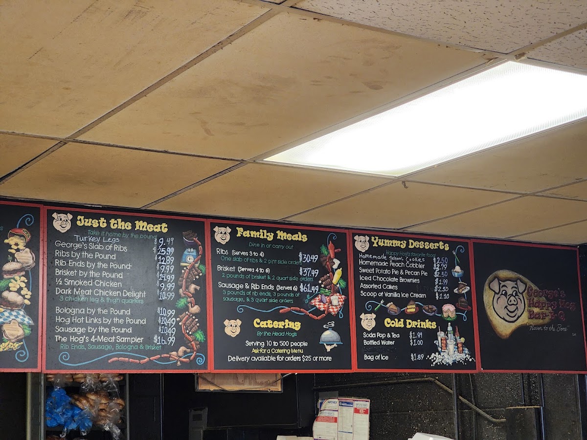 George's Happy Hog Bar-B-Q Photo Menu 5