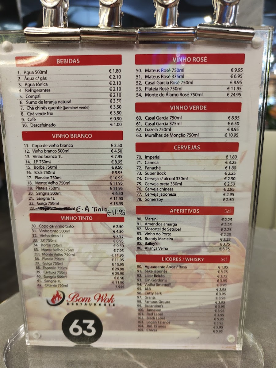 BOM WOK Photo Menu 1