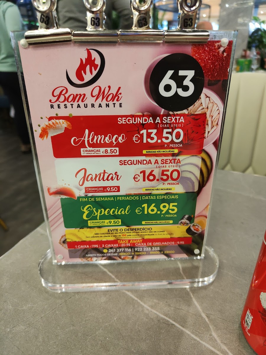 BOM WOK Photo Menu 5