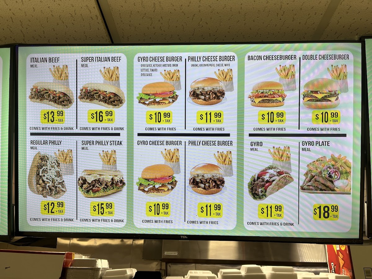Mr gyro MacArthur Photo Menu 5