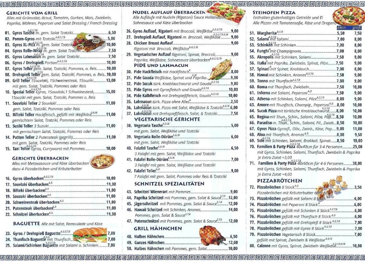 Rebas Gyros Grill Photo Menu 1