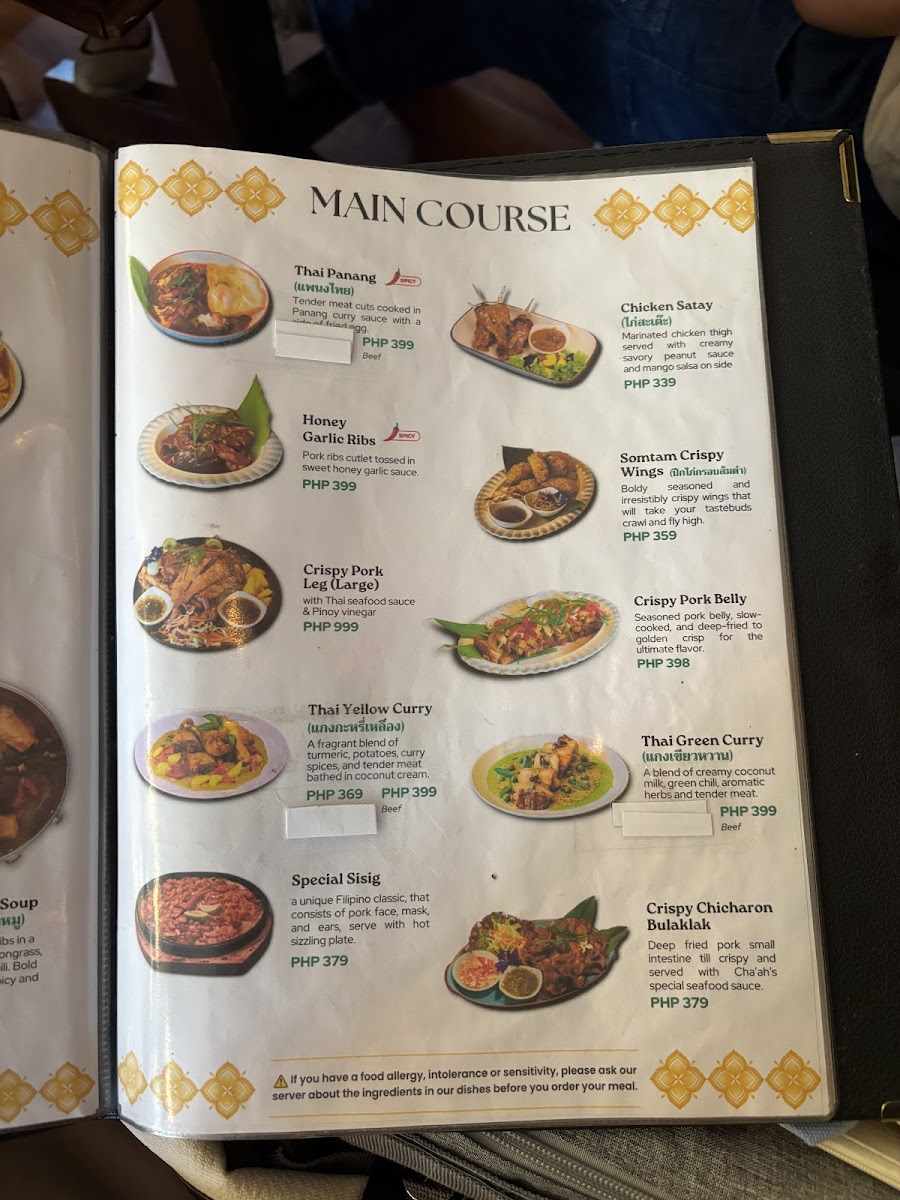 Cha'ah Restobar Photo Menu 5