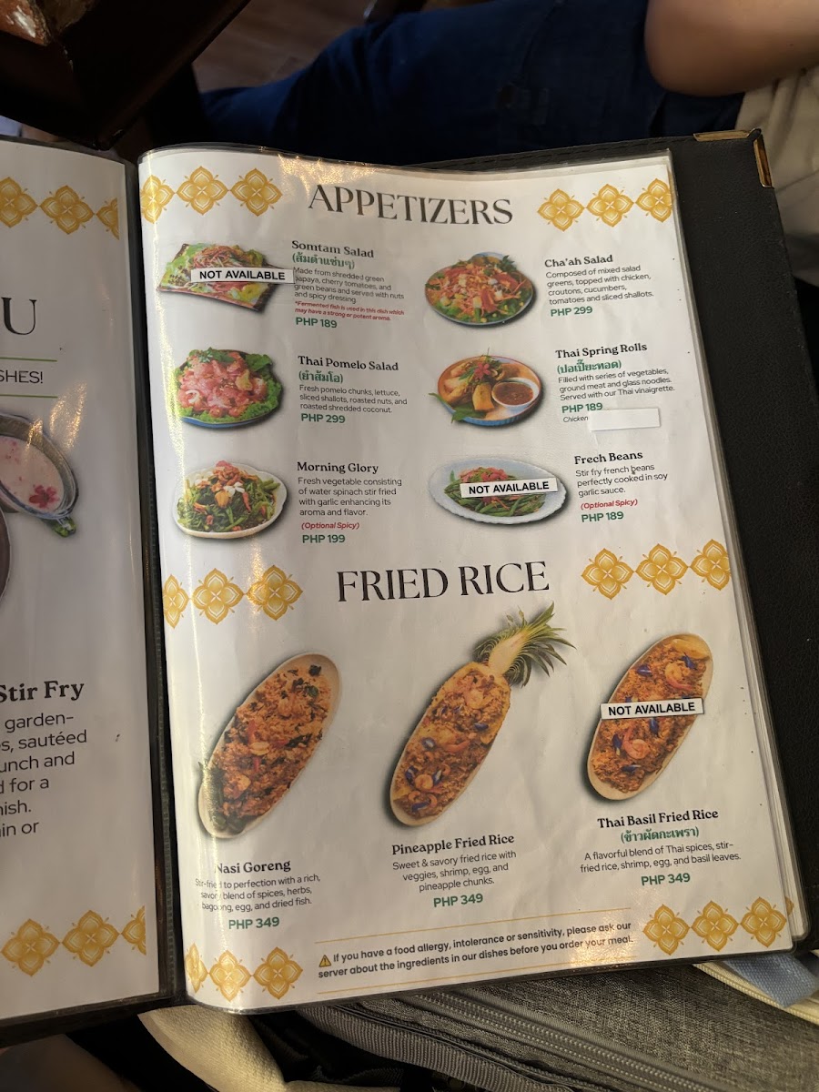 Cha'ah Restobar Photo Menu 7