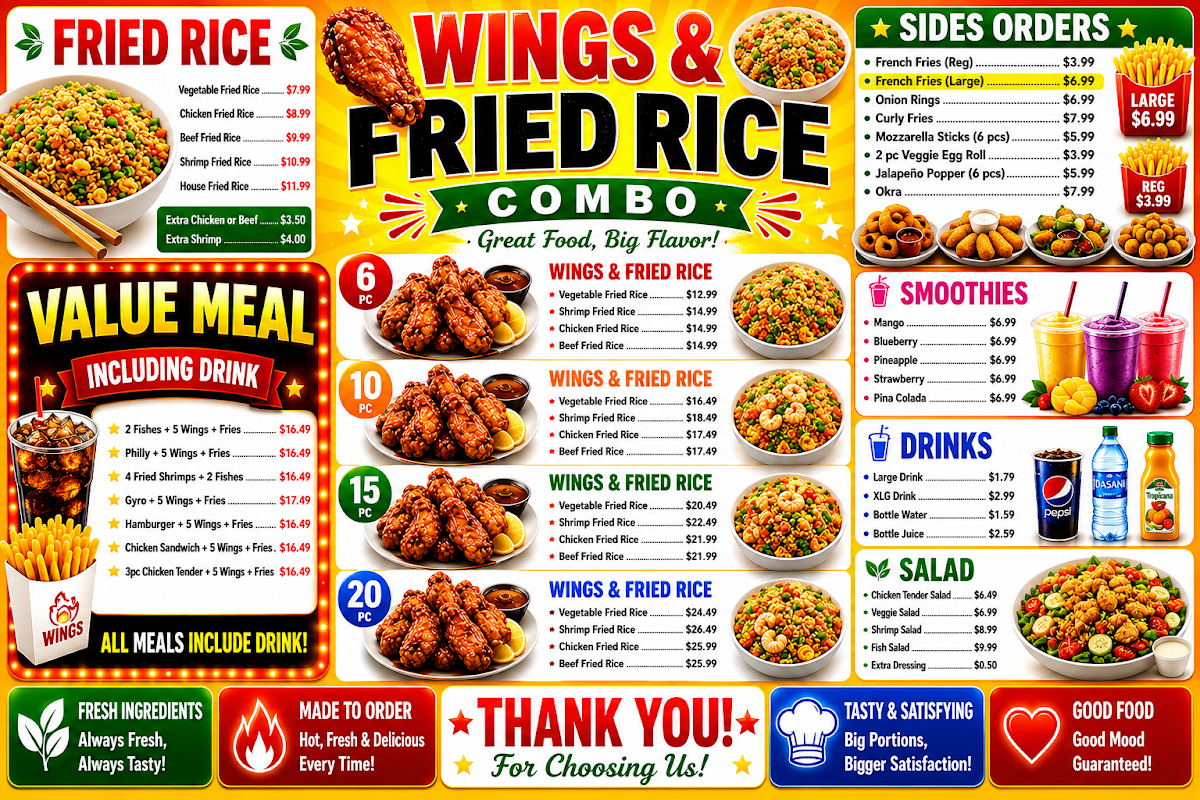 deli delites (wings & Subs) Photo Menu 2