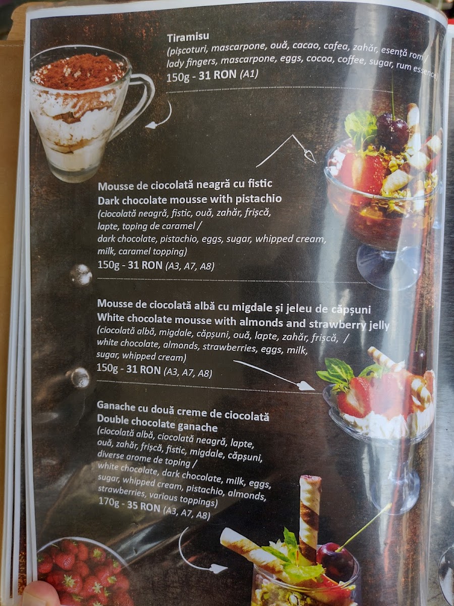 Restaurant Veranda Photo Menu 1