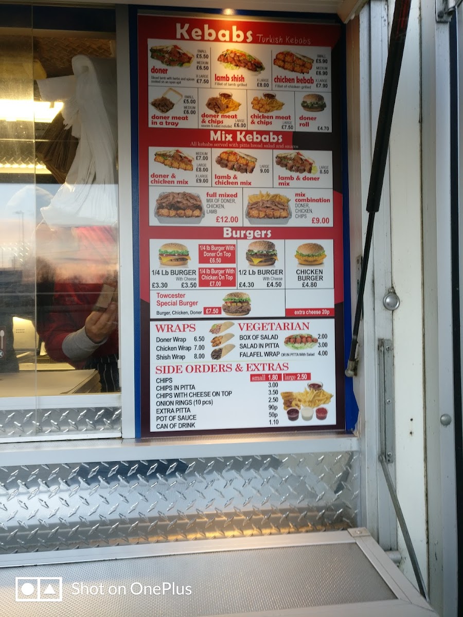 Ozzy's Express Photo Menu 4