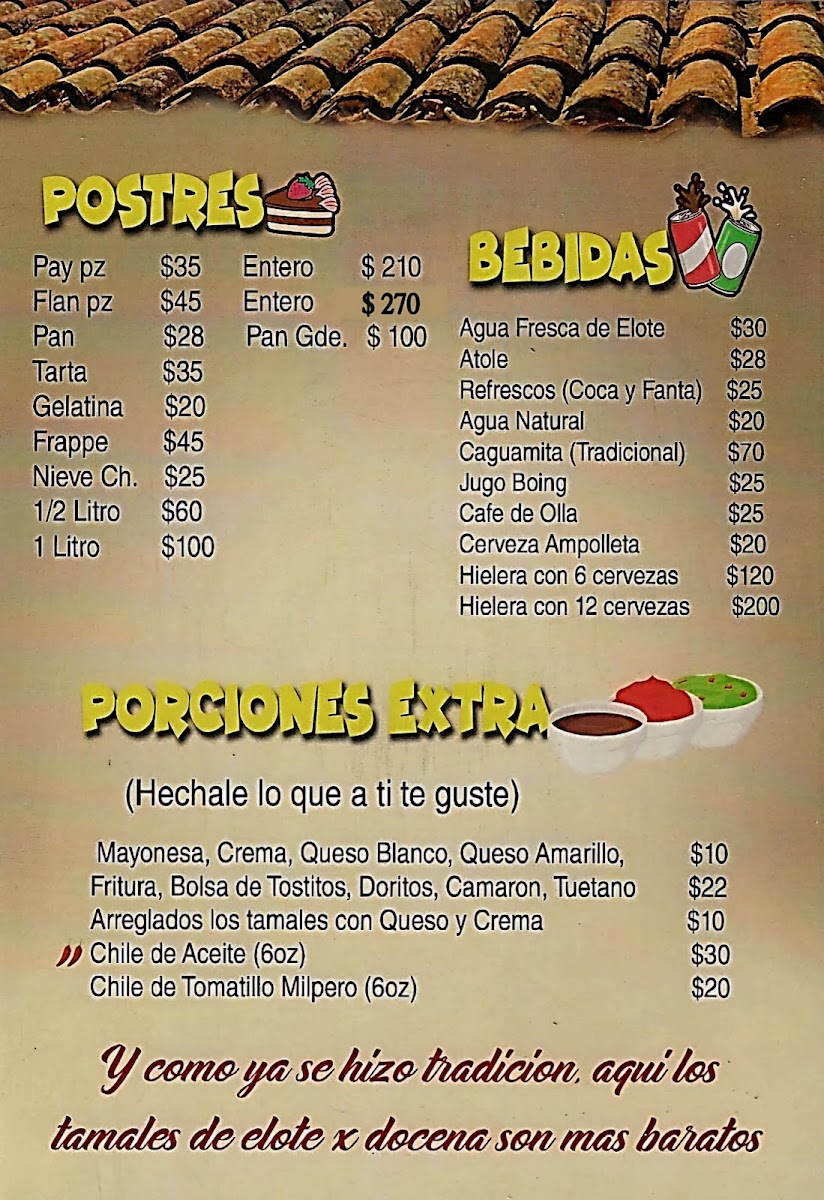 Todo De Elote San Pedrito Photo Menu 4