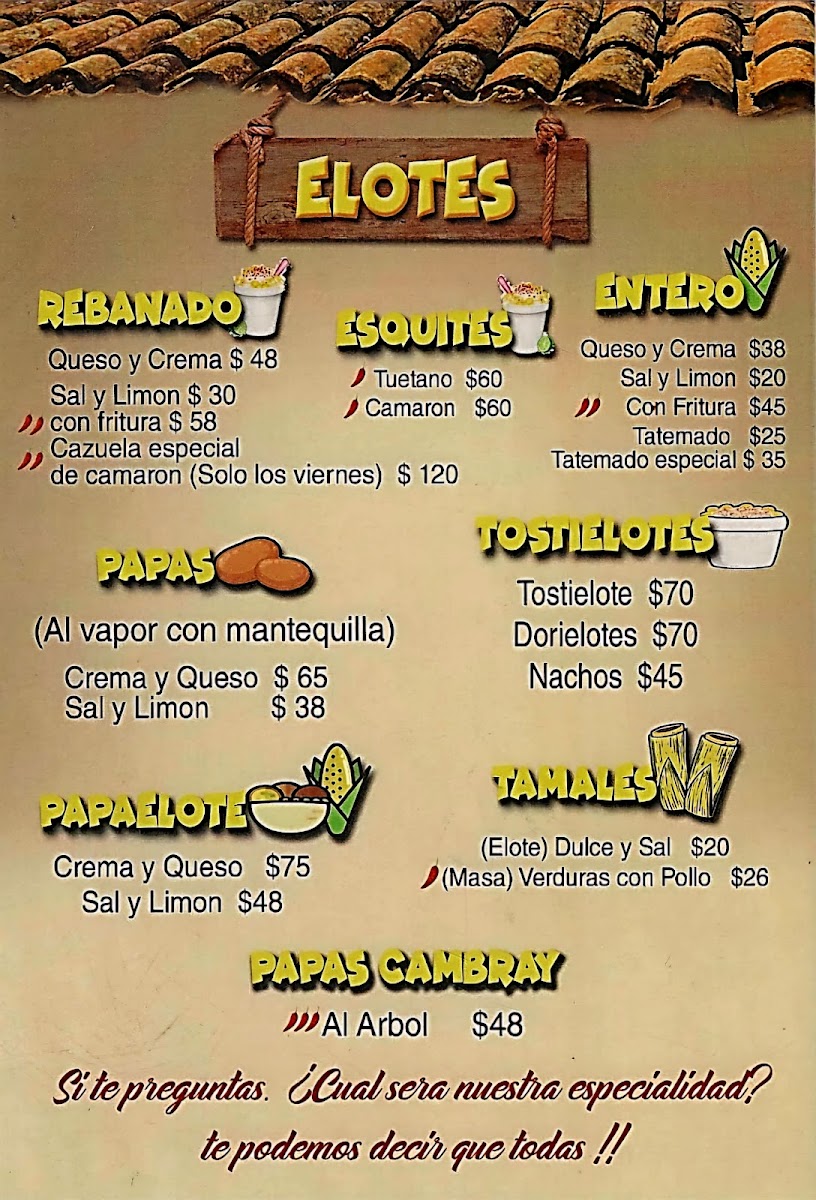 Todo De Elote San Pedrito Photo Menu 5