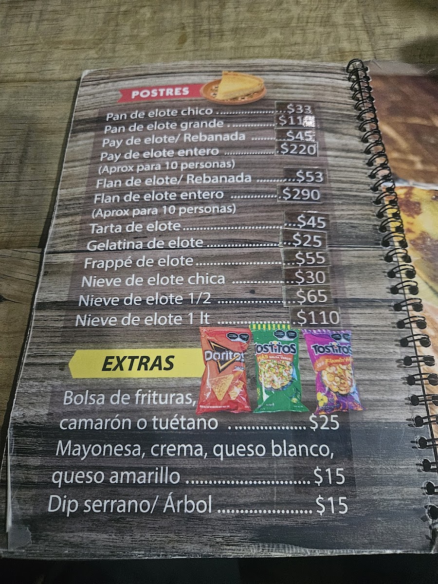 Todo De Elote San Pedrito Photo Menu 6