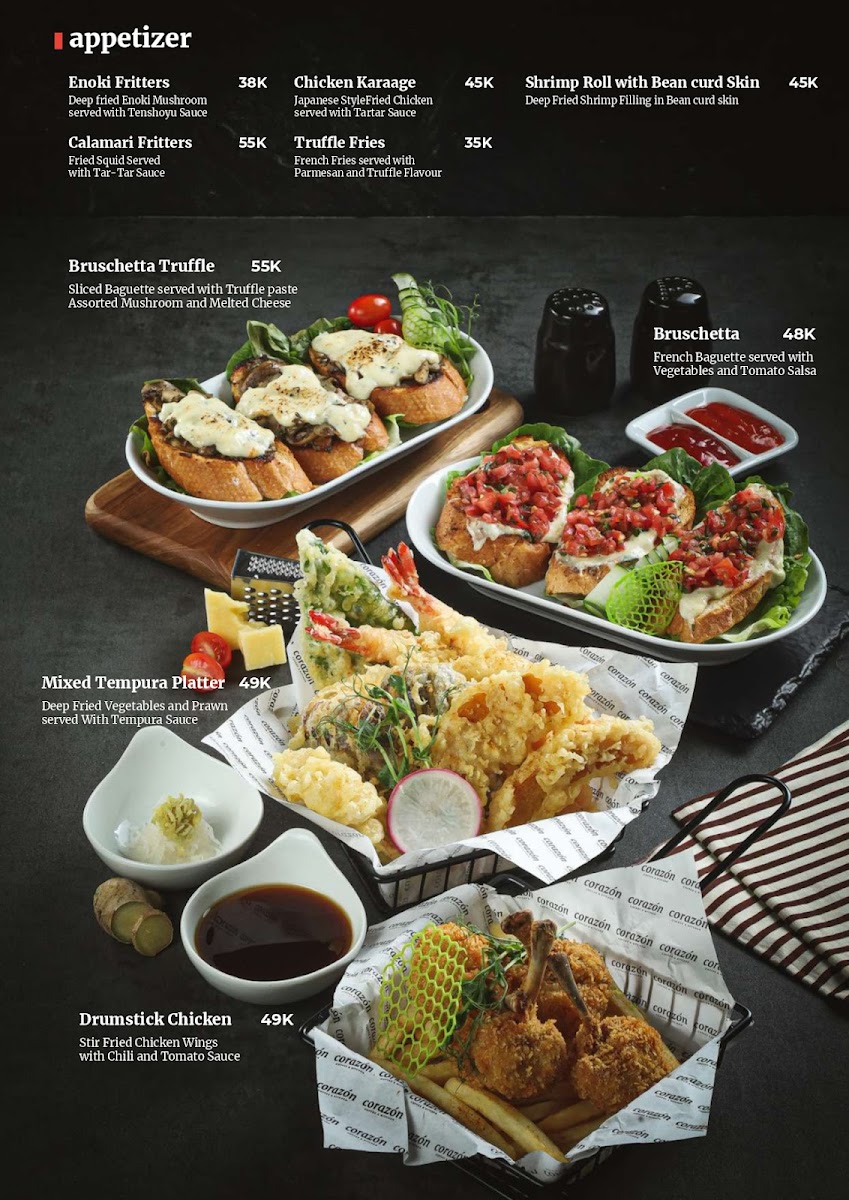 Corazon Resto & Coffee Photo Menu 5