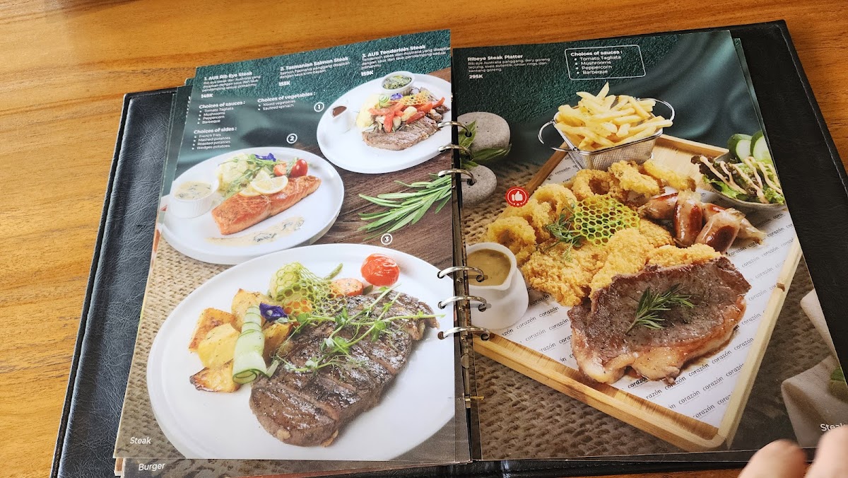 Corazon Resto & Coffee Photo Menu 7