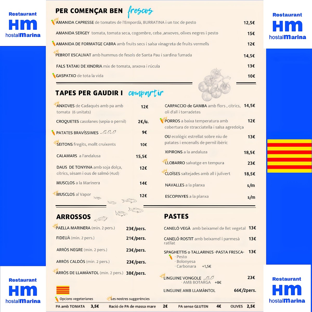 Restaurant Marina Cadaqués Photo Menu 6