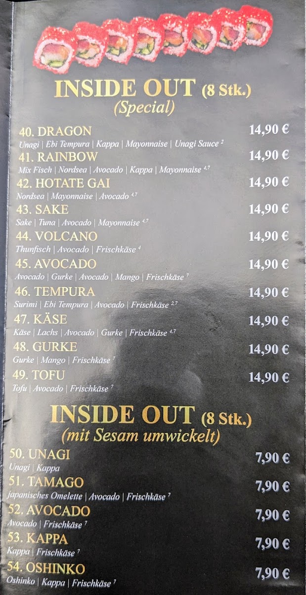 Fehn Sushi Photo Menu 10