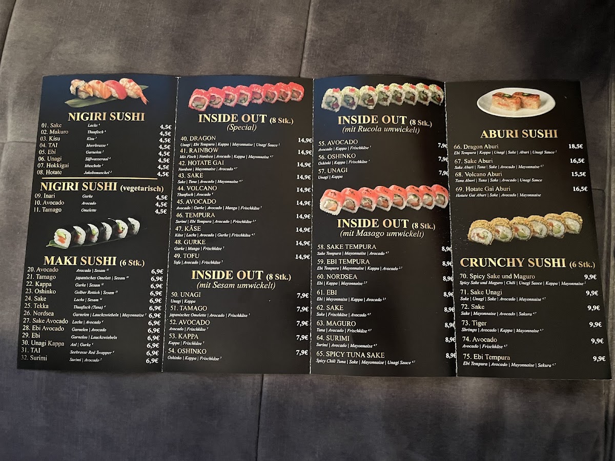 Fehn Sushi Photo Menu 5