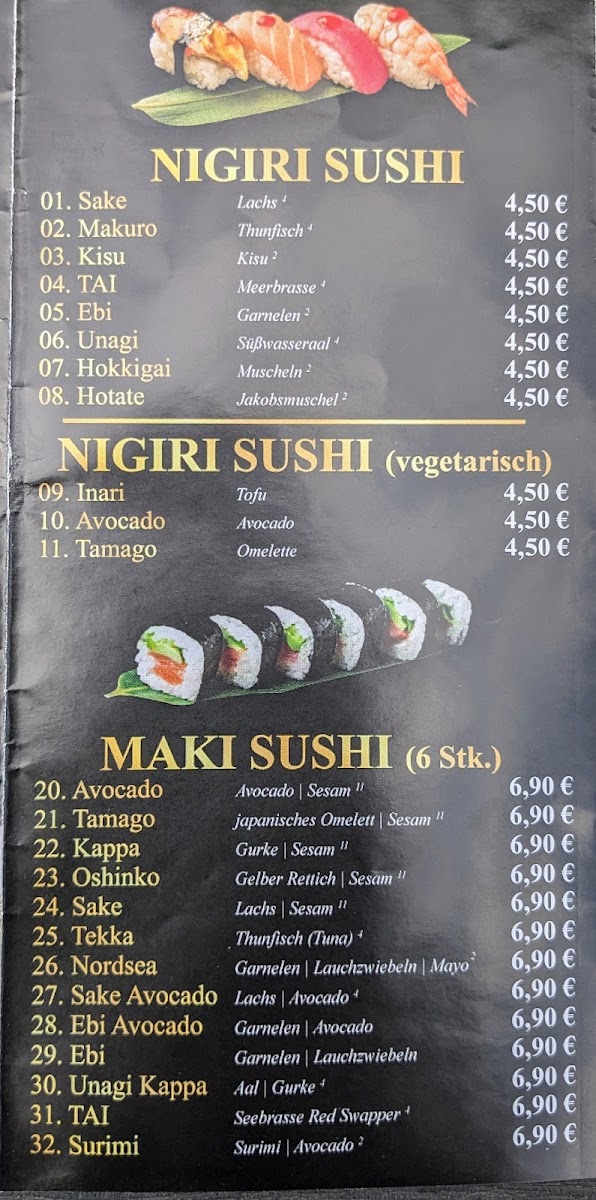 Fehn Sushi Photo Menu 6