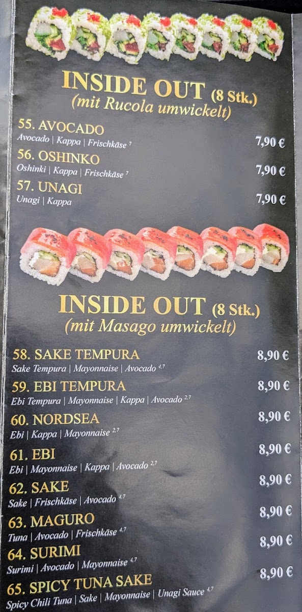 Fehn Sushi Photo Menu 9