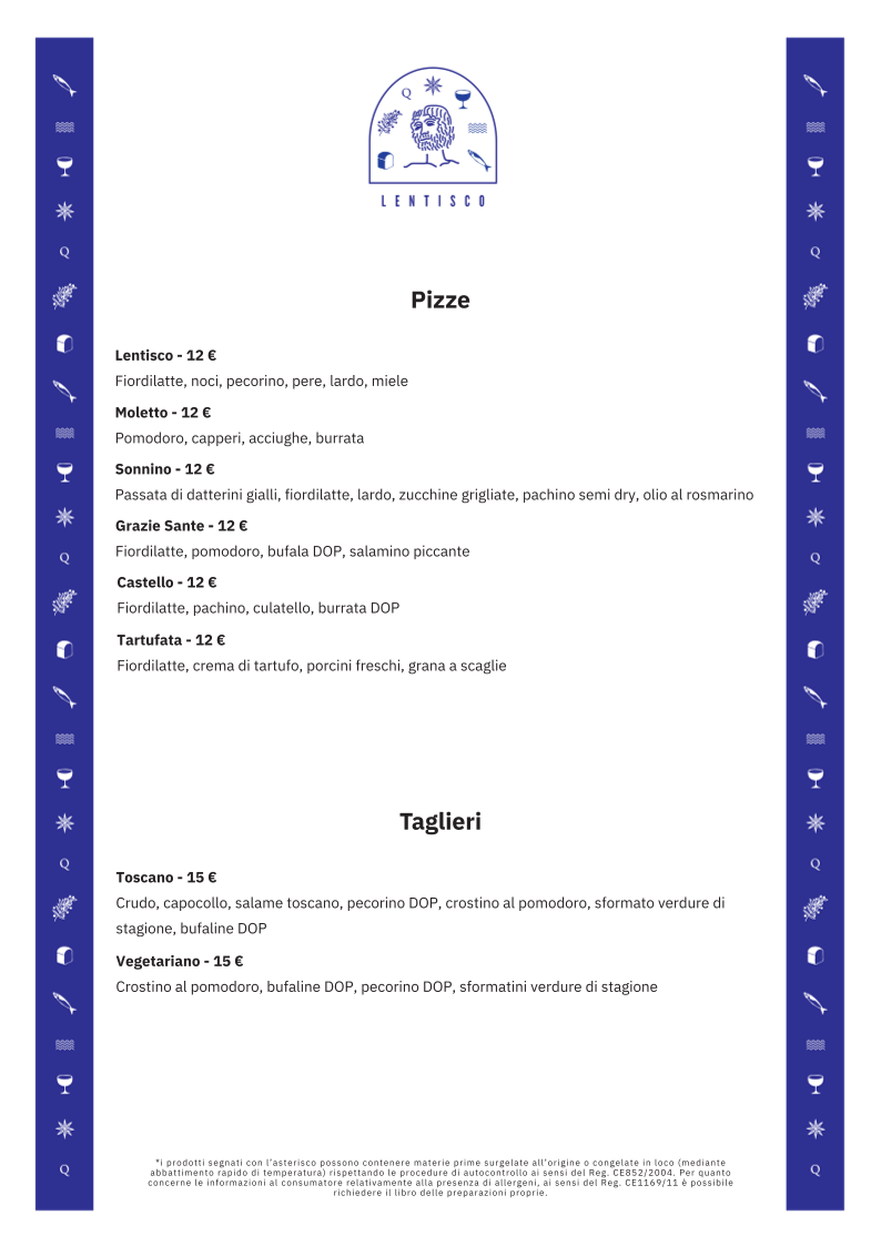 Lentisco Photo Menu 3
