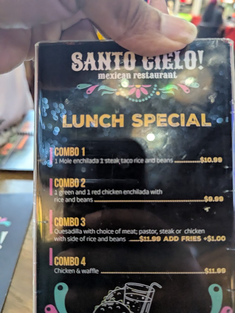 Santo Cielo Photo Menu 6