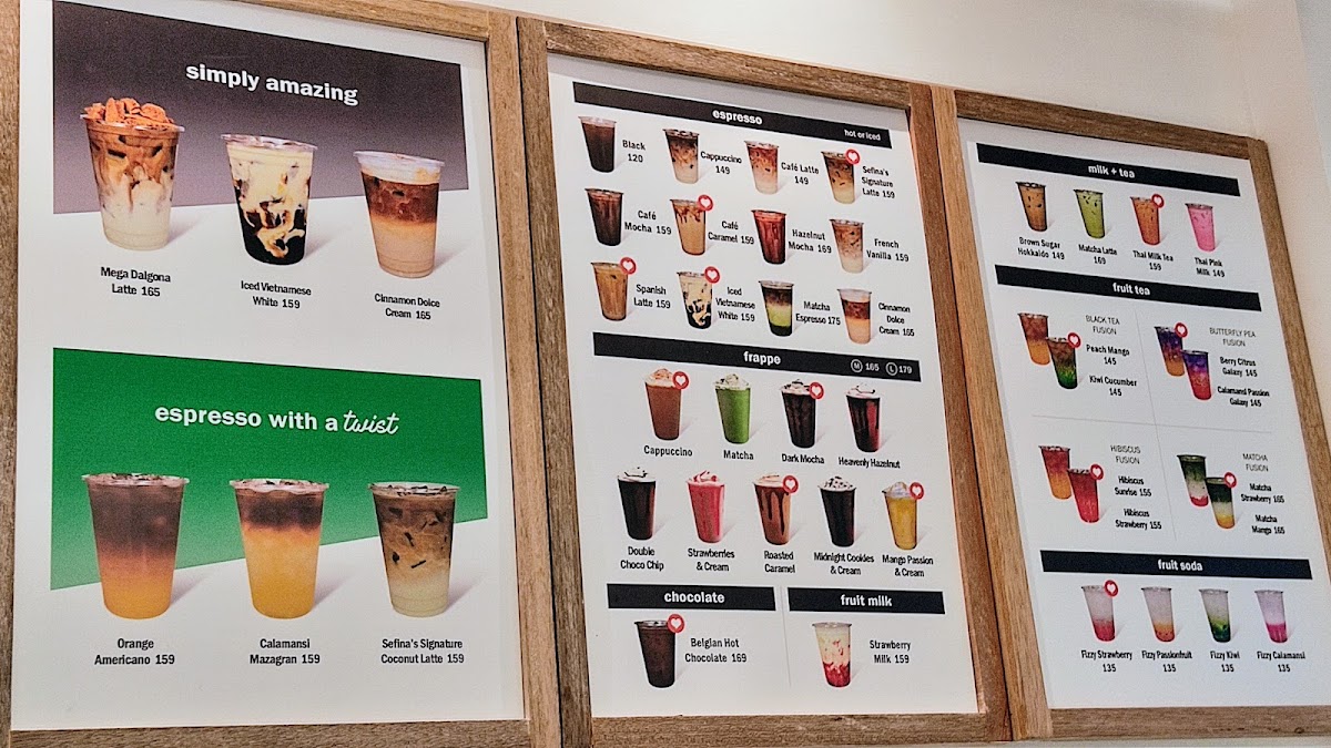 Sefina's Harbor Point Photo Menu 6