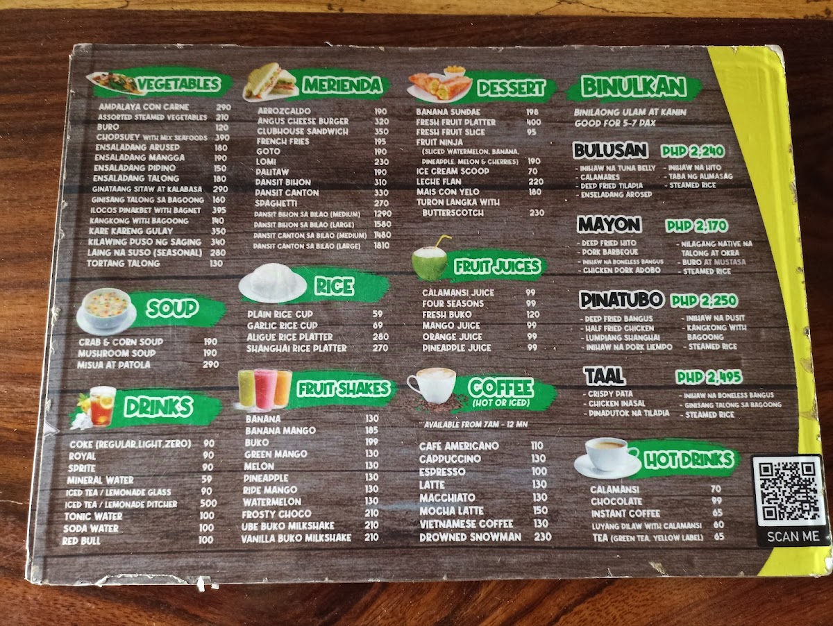Magic Lagoon Bar Photo Menu 8