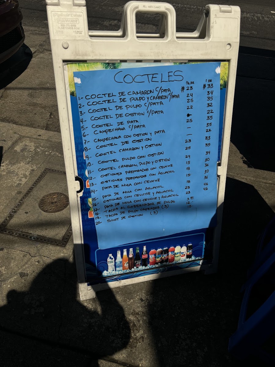 Mariscos El Colima Photo Menu 3