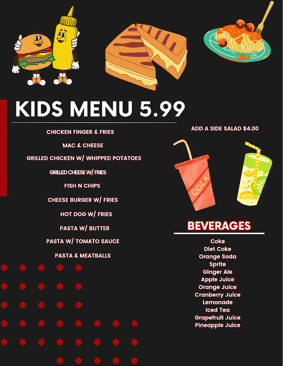 Connect Restaurant & Lounge North Brookfield Photo Menu 6