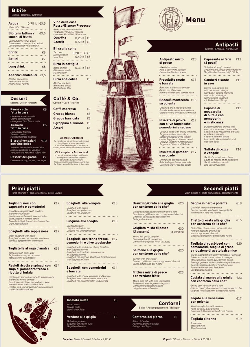 Trattoria Bandierette Photo Menu 3