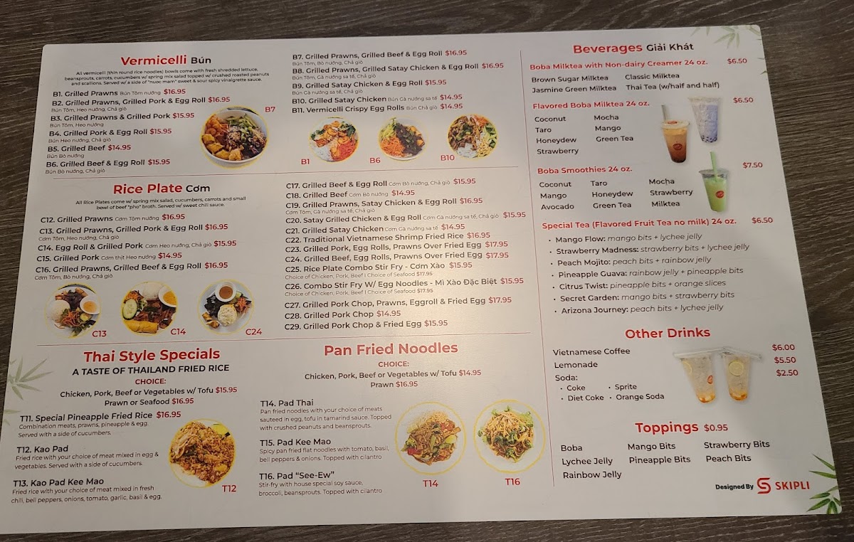 Pho Thien Long Cuisine Photo Menu 4
