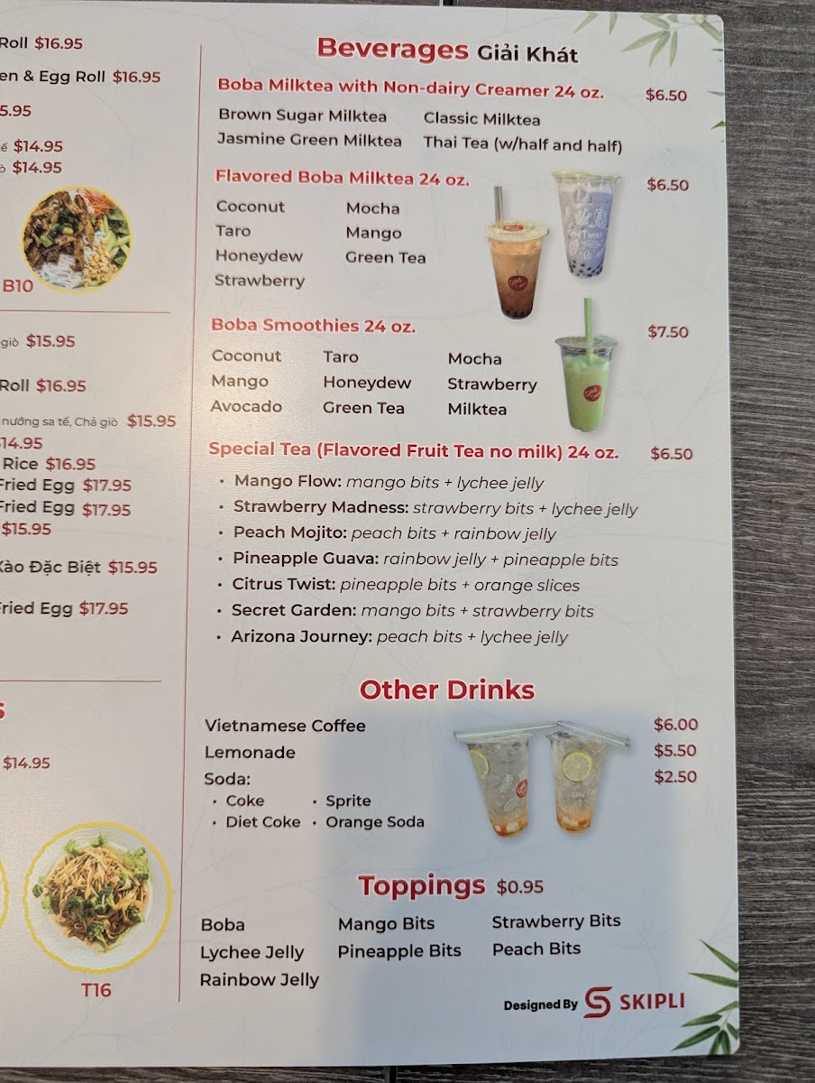 Pho Thien Long Cuisine Photo Menu 9