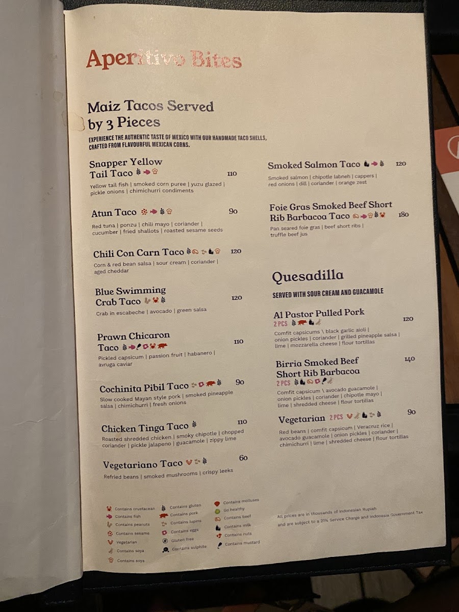 Adriana Cocina & Bar Photo Menu 3